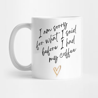 Funny Coffee Lover Mug